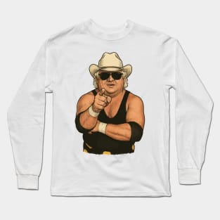 Vintage Dusty Rhodes Long Sleeve T-Shirt